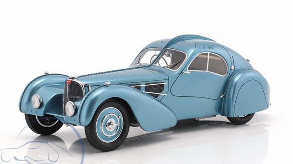 bugatti t57sc atlantic - blue met BOS18297 Модель 1:18