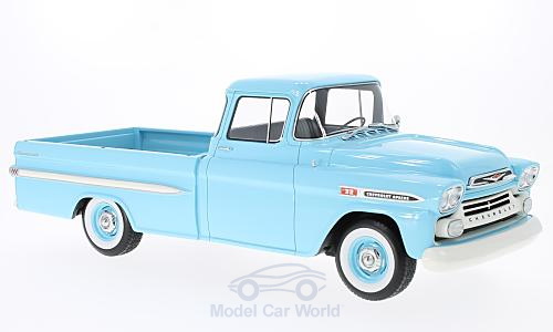 chevrolet apache pickup - light blue (l.e.504pcs) BOS18285 Модель 1:18