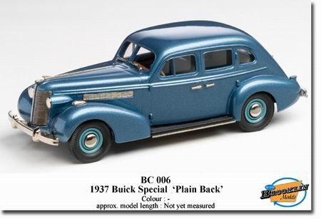 buick special m-47 plain back sudan blue poly BC-006 Модель 1:43