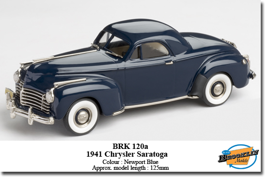 Модель 1:43 Chrysler Saratoga - Nrewport Blue