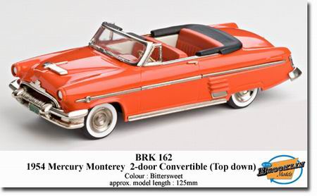 mercury monterey convertible top down - bittersweet BRK162 Модель 1:43