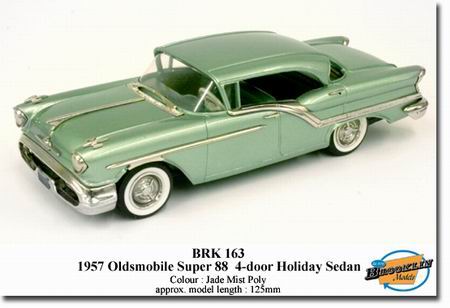 Модель 1:43 Oldsmobile Super 88 (4-door) Holiday - Jade mist poly