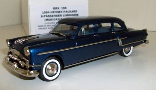 henney-packardd 8-passenger limousine - meridian blue BRK195 Модель 1:43