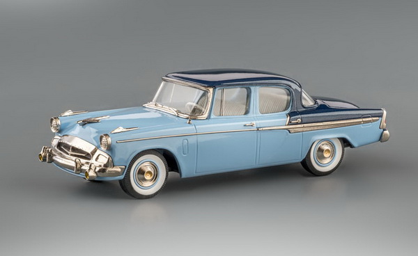 Модель 1:43 Studebaker Champion (4-door) Sedan - windsor blue/alpena blue