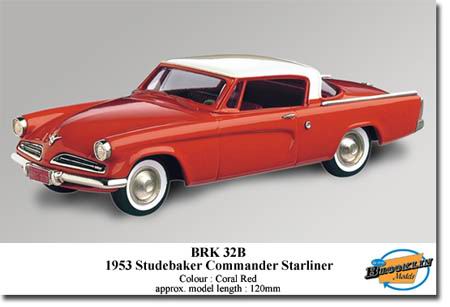 studebaker starliner BRK32B Модель 1:43