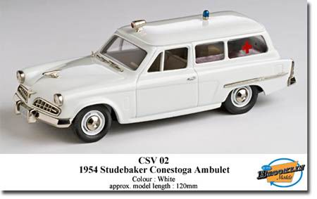 Модель 1:43 Studebaker CONESTOGA AMBULET