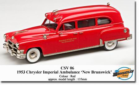 Модель 1:43 Chrysler Imperial Ambulance