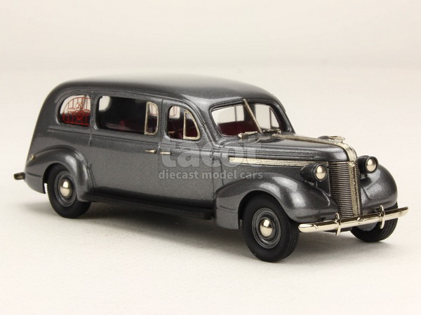 Модель 1:43 Pontiac Superior Provident Ambulance - dark grey met