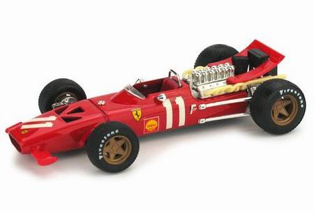 Модель 1:43 Ferrari 312 GP Monte-Carlo (Chris Amon) (NEW update model)