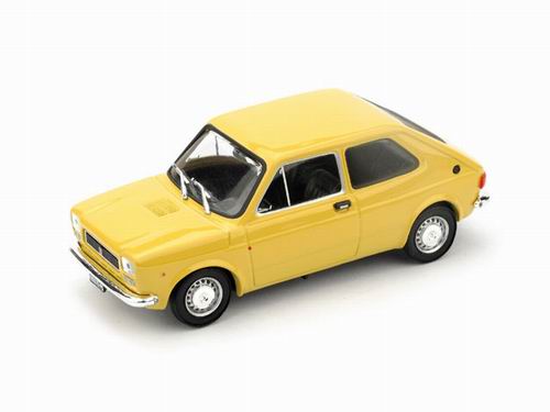 fiat 127 1 series 2-door - giallo tahiti (yellow) BR500-03 Модель 1:43