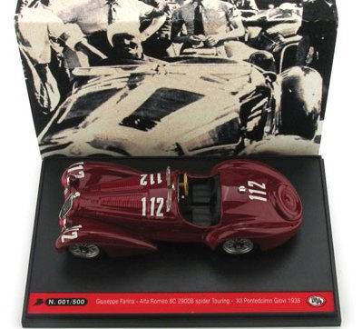 Модель 1:43 Alfa Romeo 8C 2900B №112 Winner XII Pontedecimo Giovi (Giuseppe Farina)