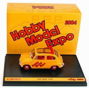 fiat 600d « hobby model expo 2004» SB0408 Модель 1:43