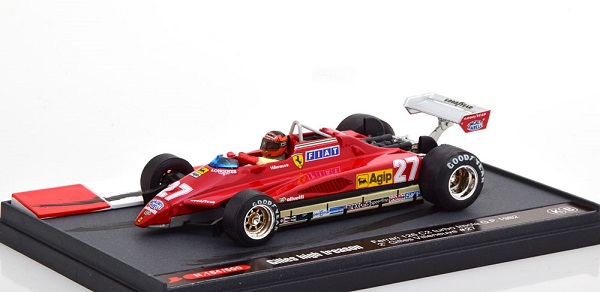 Модель 1:43 Ferrari 126 C2 turbo №27 GP Italien (Gilles Vileneuve) (L.E.500pcs)