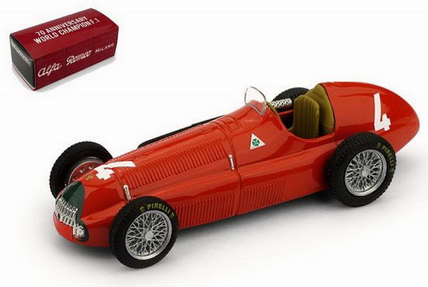 Модель 1:43 Alfa Romeo 158 №4 GP Great Britain & Europe (Reg Parnell)