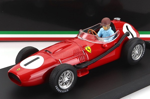 Модель 1:43 FERRARI F1 Dino 246 N 1 Winner British GP 1958 P.collins - With Driver Figure, Red