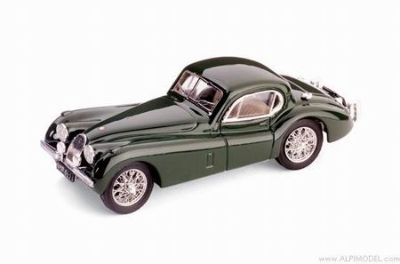 jaguar xk 120 coupe - british green R105-02 Модель 1:43