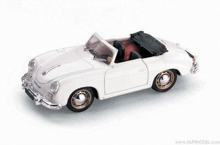 porsche 356 cabrio - white R117-01 Модель 1:43