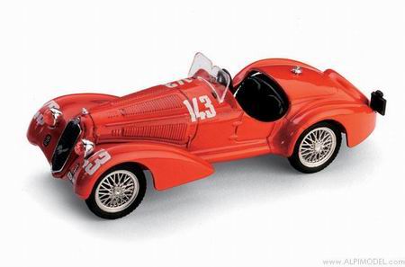 Модель 1:43 Alfa Romeo 8C 2900 B Mille Miglia