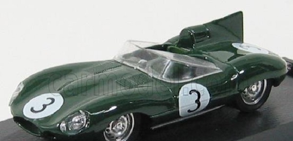 JAGUAR D Type Le Mans N 3 1956 Jack Fairman, Green R150C-UPD Модель 1:43