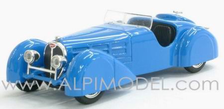Модель 1:43 Bugatti T57S open - light blue