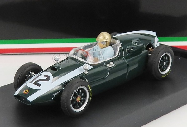 Модель 1:43 COOPER - F1 T51 CLIMAX N 12 WINNER BRITISH GP JACK BRABHAM 1959 WORLD CHAMPION - WITH DRIVER FIGURE