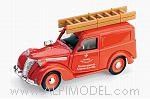 fiat 1100 e furgone «vigili fuoco» - red R178 Модель 1:43