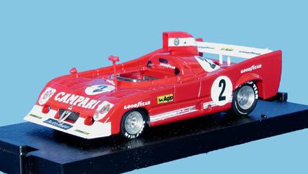 Модель 1:43 Alfa Romeo 33 TT12 №2 1000km Spa (Henri-Jacques William Pescarolo - Derek Bell)