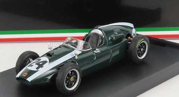 COOPER F1 T51 Climax N 24 Winner Monaco GP Jack Brabham 1959 World Champion, Green White R278-UPD-2022 Модель 1:43