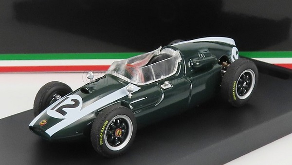 COOPER F1 T51 Climax N 12 Winner British GP Jack Brabham 1959 World Champion, Green White