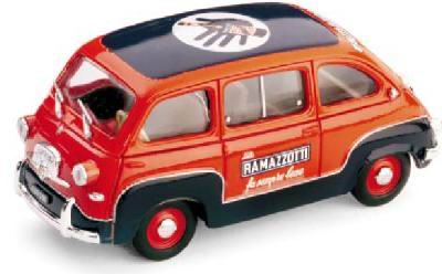 Модель 1:43 FIAT 600 Multipla Commerciale «Ramazzotti»
