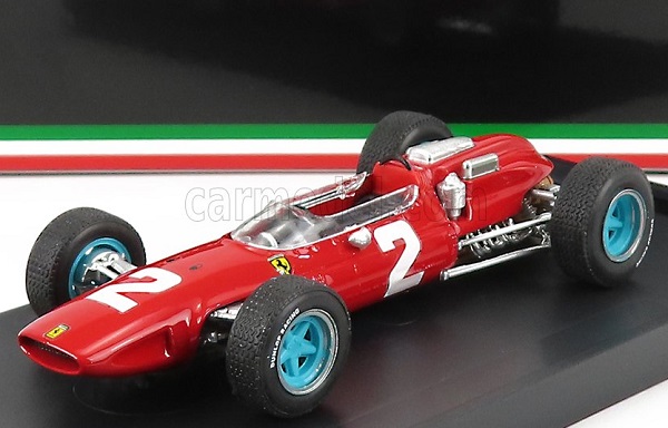 FERRARI F1 158 N 2 Winner Italy GP John Norman Surtees 1964 World Champion, Red