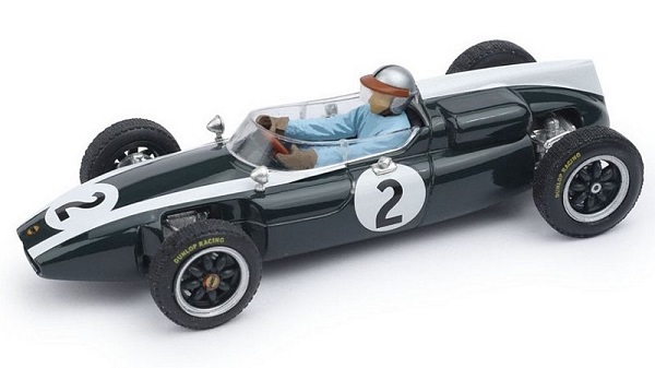 Модель 1:43 Cooper T53 GP Great Britain 1960 Bruce McLaren (with driver/con pilota)