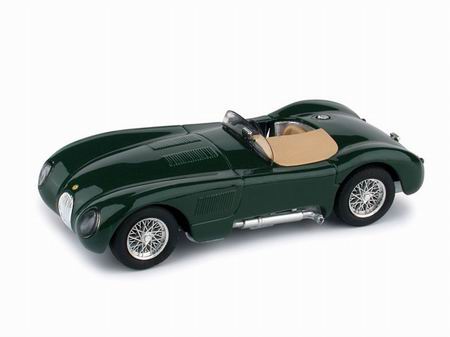 Модель 1:43 Jaguar C-Type Street - british racing green