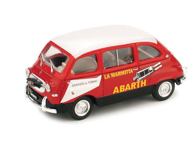Модель 1:43 FIAT 600 Multipla Derivazione Abarth «Assistenza Abarth»