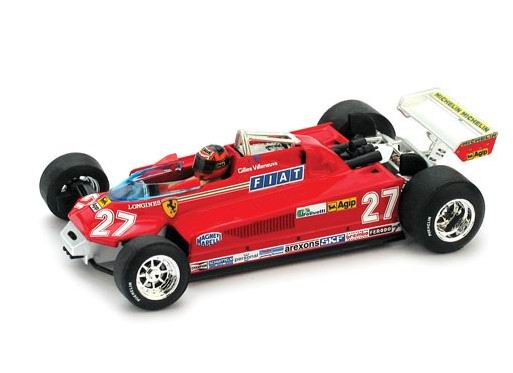 Модель 1:43 Ferrari 126CK Turbo №27 Canadian GP laps 57 to 63 (Gilles Villeneuve)