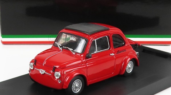 FIAT 500 590gt N0 Giannini Vallelunga (1969), red R490-UPD-2022 Модель 1:43