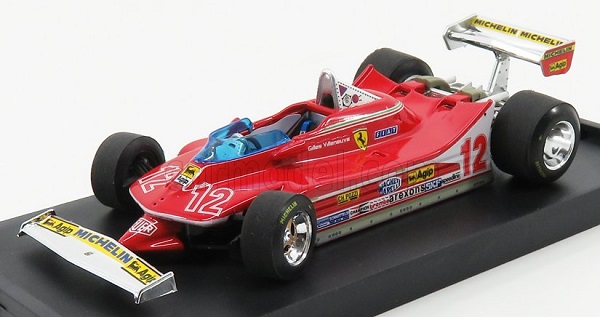 Модель 1:43 Ferrari 312 T4 №12 2nd GP Francia (Gilles Villeneuve)