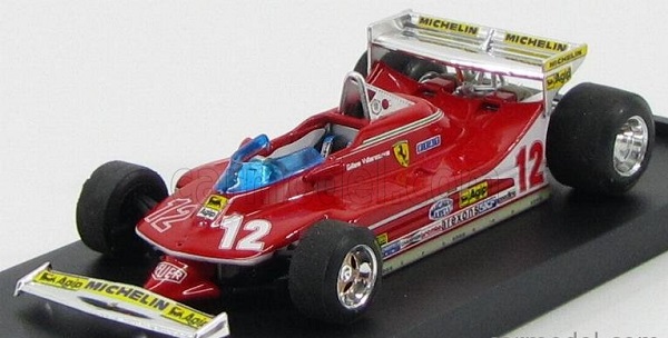 Модель 1:43 Ferrari 312 T4 №12 GP Monte-Carlo (Gilles Villeneuve)