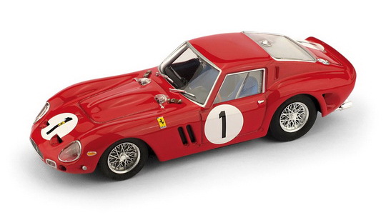 Модель 1:43 Ferrari 250 GTO 1000 Km Paris 1962 1° Pedro - Ricardo Rodriguez #1 chassis 3987GT