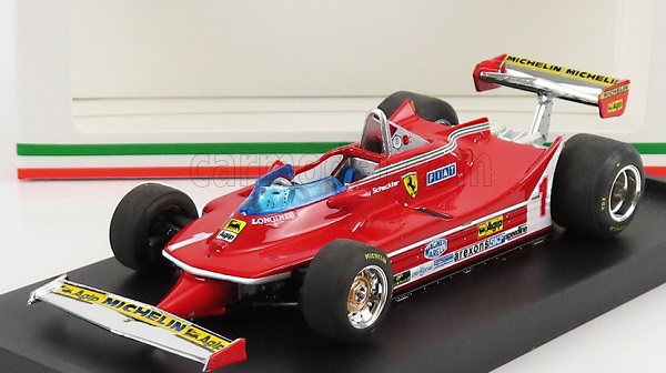 FERRARI F1 312t5 N1 Argentina GP (1980) J.Scheckter, red