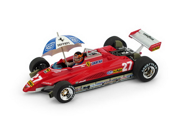 Модель 1:43 Ferrari 126 C2 turbo №27 GP Brasile (Gilles Villeneuve)