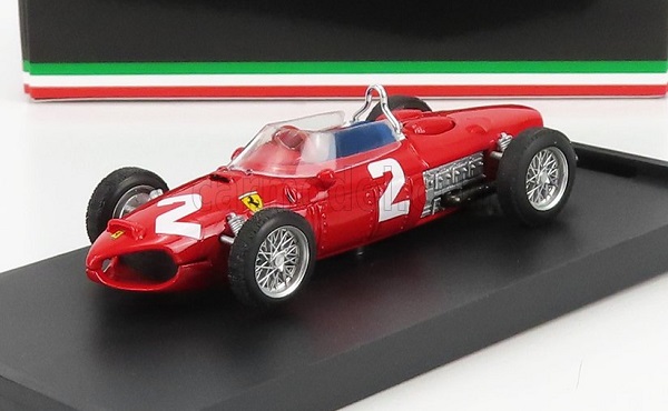 FERRARI F1 156 N2 Winner Usa GP Phil Hill (1961) World Champion, Red R639-UPD-2021 Модель 1:43