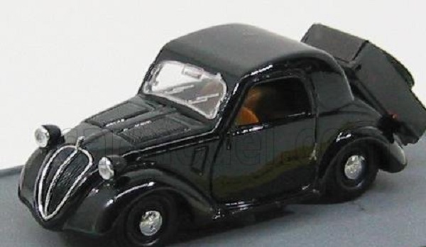 FIAT 500a Topolno 1 Series A Metano - 10th Metanauto (2007), black S07/19 Модель 1:43