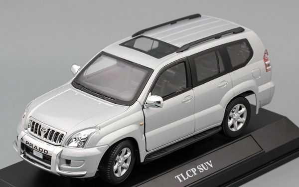 Toyota Land Cruiser SUV - silver 125-004 Модель 1:24