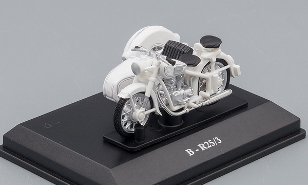 BMW R25/3 motorcycle with sidecar - white 4-91941 Модель 1:43