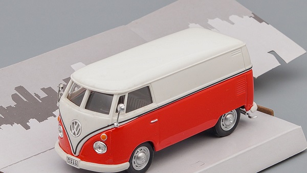 Модель 1:43 Volkswagen T1 Van, бело-красный