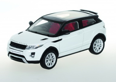 Модель 1:43 Range Rover Evoque - white/black