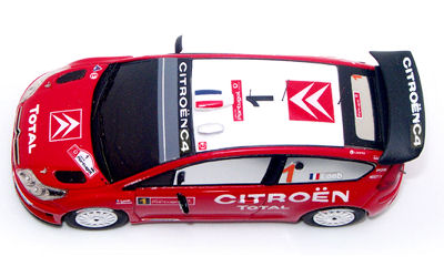 citroen c4 wrc №1 rally portugal CHAL018 Модель 1:43