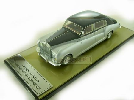 rolls-royce phantom v limousine - silver/black 43C1015 Модель 1:43
