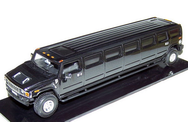 hummer h2 limousine - black 43C1023C Модель 1:43